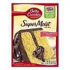 Betty Crocker Supermoist Cake Mix Butter Recipe Yellow 15.25 oz. box