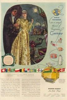 1937 Gemey Perfume Bottle~Richard Hudnut~World Preferred 30s Fragrance 