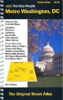   , DC Pocket Atlas by the Map People Staff ADC 2003, Other