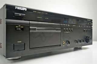 Philips Stereo 3 Head Cassette Deck Tape Player Recorder FC 60