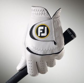   StaSof Golf Gloves Mens White Professional Quality Left New Style PGA