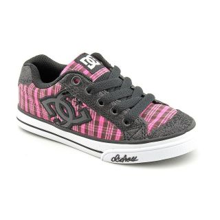 DC Chelsea Charm TX Youth Kids Girls Size 5 Pink Textile Skate Shoes