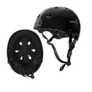 Pro Tec Classic Plus Skate/Skateboard Helmet Gloss Black S M L XL
