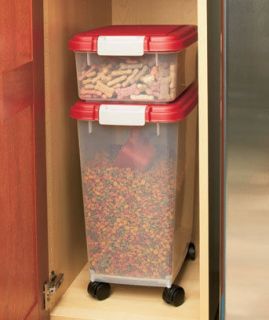 Pc. Rolling Pet Food and Snack Containers Holds Treats & Food Cats 