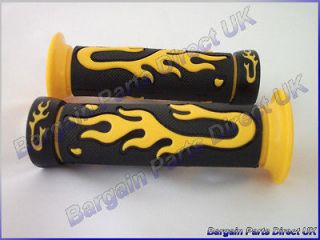 Flame Scooter Handle Hand Grip 7/8 inch 22mm for Piaggio NRG MC2 MC3