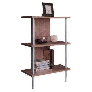 Shelving 3 Shelves Freestanding or Wall Hanging Walnut Bookcase *Brand 