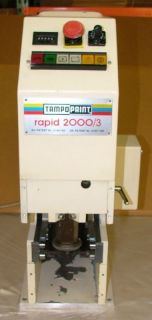 Tampo Print Sealed Ink Cup Rapid 2000 /60   Tampo Pad Printer