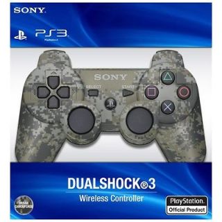Official Original Sony Urban Camo Dualshock Playstation PS3 Wireless 