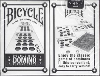 DECK Bicycle Double Nine Domino playing cards