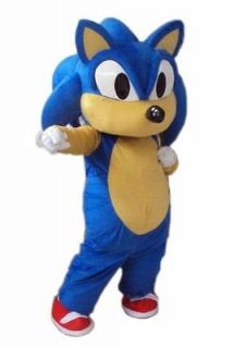 Cute Sonic the Hedgehog Mascot Costume For Festival & Party free 