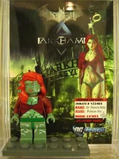 Lego Minifig  Batman Arkham Asylum   Poison Ivy   Custom Minifigure