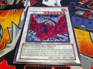 Yugioh: Black Rose Dragon CT05 EN003 Limited Edition (Secret Rare 