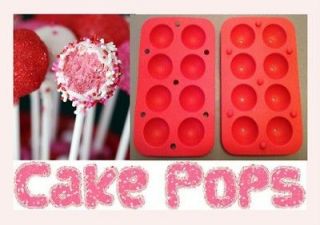 CAKE POP moulds/molds baking tray birthday party 3 sets +25 FREE 