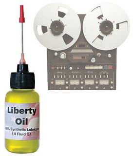 100% Synthetic Oil For Lubricating Concord Reel to Reel Tape Recorders