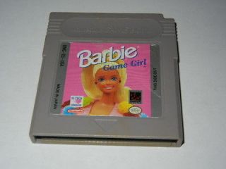 BARBIE GAME GIRL GAMEBOY GAME***