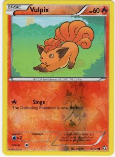 pokemon card vulpix