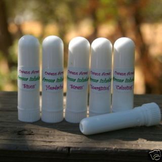 12 Aroma Theraphy Nasal Inhaler Blanks