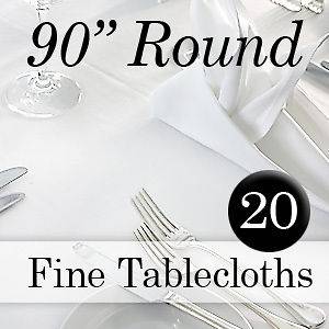 round tablecloth in Napkins, Tablecloths & Plates