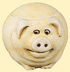 Harmony Ball BIGGIE FARMYARD PIG Pot Belly   RETIRED