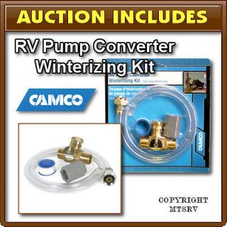 CAMCO RV Pump Converter Winterizing Kit Water NEW _f