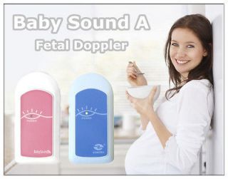   Baby Sound A Pocket Fetal Doppler Baby Heartbeat Monitor + Free gel