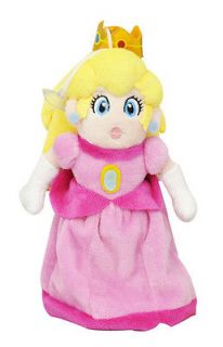 Super Mario Plush Doll Toy Figure Princess Peach 8 inch AA