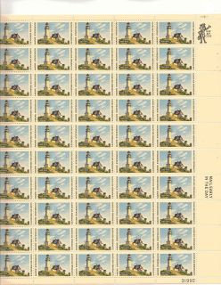 Maine Statehood Sheet of 50 x 6 Cent US Postage Stamps NEW Scot 1391