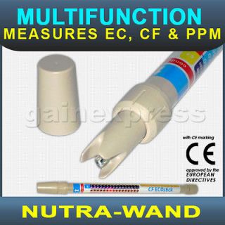 EC CF PPM Dipstick Conductivity Nutrient Meter Tester Hydroponics 