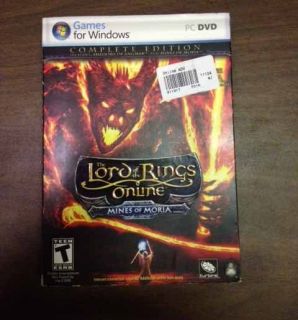 The Lord of the Rings Online Mines of Moria (PC, 2008) NEW NIB