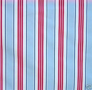5m/20 deck chair stripe pvc wipe clean oilcloth cover wipeable 