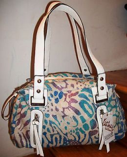 kathy van zeeland leopard handbag in Handbags & Purses