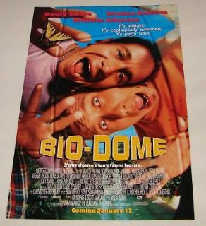 1995 Pauly Shore, Stephen Baldwin BIO DOME movie ad page
