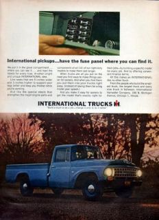 1964 International Harvester 1200 Pickup Truck Original Color Ad