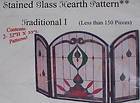 STAINED GLASS SUPPLIES HEARTH PATTERN TRADITI​ONAL I