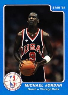   Star Co. Michael Jordan All Rookie UNC 84 Olympic Gold XRC Custom RARE