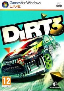 NEW DIRT 3 FOR PC XP/VISTA/7 SEALED NEW