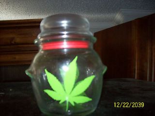 large glass jar with lid in Collectibles