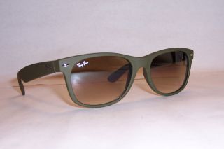 New RAY BAN Sunglasses WAYFARER 2132 812/51 GREEN BROWN 55mm AUTHENTIC