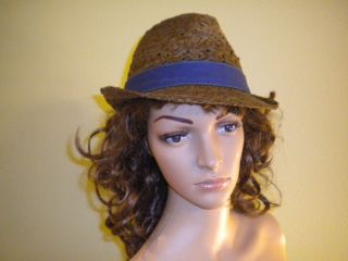 ISLAND SHORES Woven hat for Luau, beach or vacation New NWT Size XL