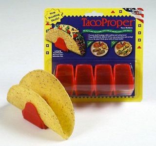pc. Taco Propers Proppers Stands Set Single Shell Holders Base 