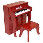 Spinet Elite Upright Mini Piano   25 Key Red from Brookstone