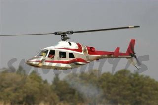Funkey Bell 222 Scale Fuselage for 550(.30) + Retractable Landing Gear 
