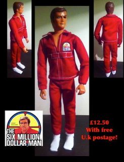   DOLLAR MAN NEW REPLACEMENT RED TRACKSUIT INCLUDING WHITE SOCKS