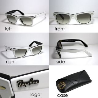 Ray Ban RB 2140 Wayfarers 956 50mm Sunglasses WHITE NEW IN BOX