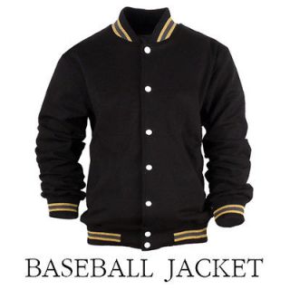 New athletic collage Varsity Baseball Letterman Cotton Jacket size M 