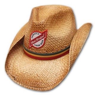 red stripe beer hat in Clothing, Shoes & Accessories