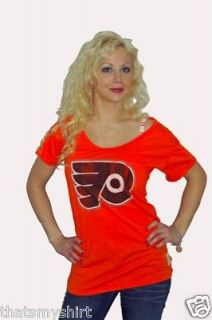 New Authentic Original Retro Brand NHL Philadelphia Flyers Ladies 