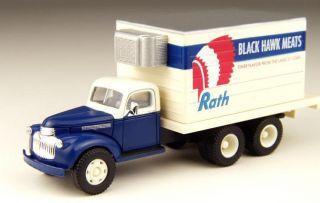1941 46 CHEVROLET DELIVERY TRUCK w/FREEZER~RATH MEATS~187th / HO 