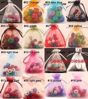   Pure Organza Voile Wedding Favor Pouch Gift Bags Or Jewelry Storage