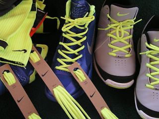 NIKE VOLT Neon Yellow Shoe Laces Strings 36 45 54 Oregon Vapor 